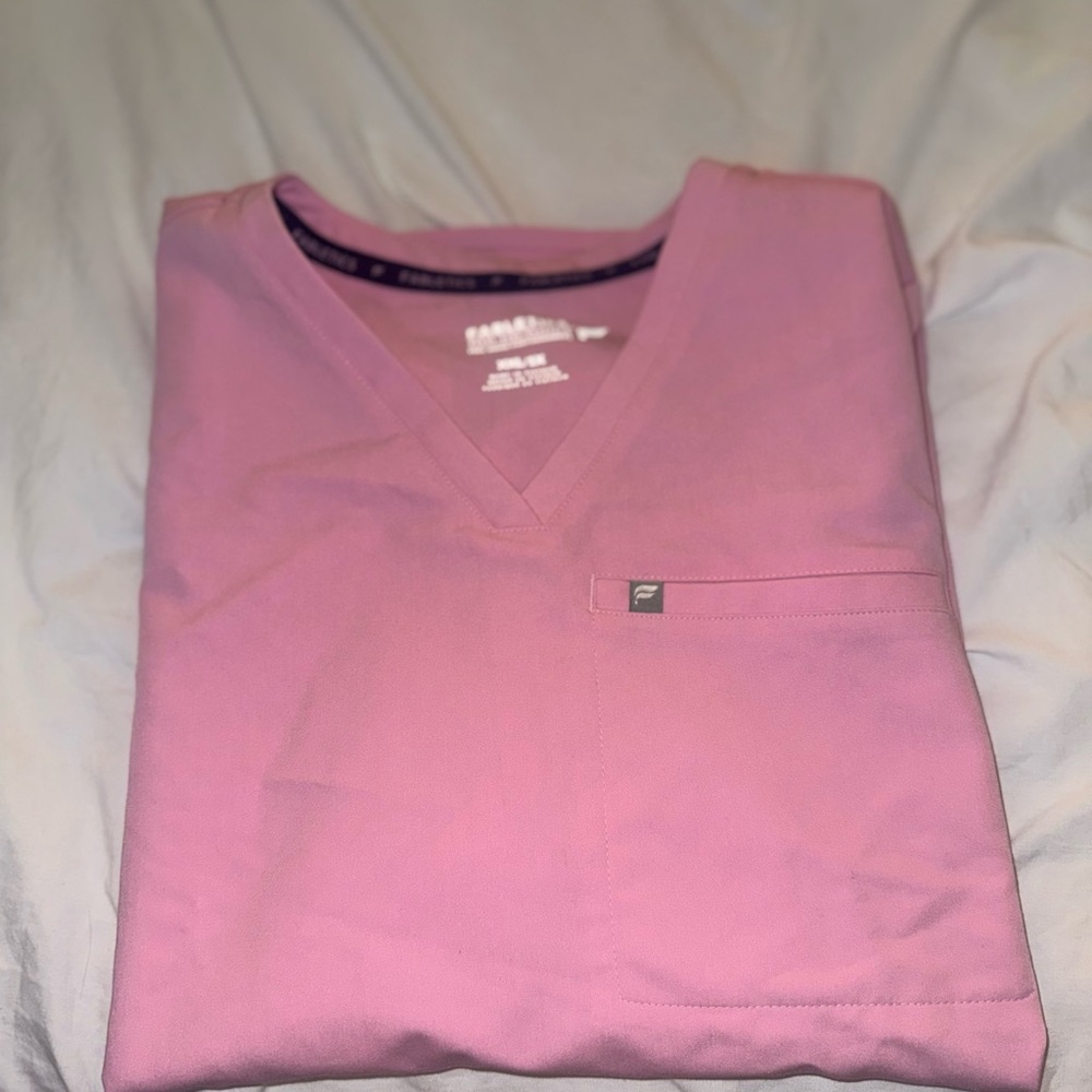 Fabletics Pink V-Neck Top